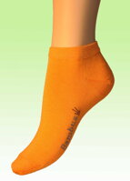 oranžová bambová letná ponožka