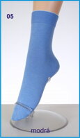 modrá dámska ponožka