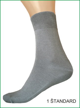 100% bavlnené ponožky štandard hladké