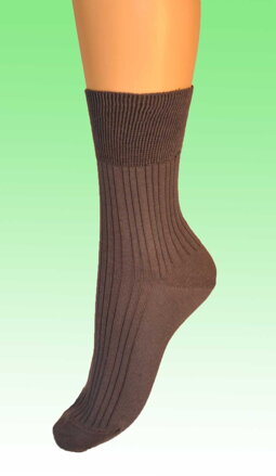 100% balvnené ponožky štandard rebro
