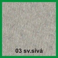 svetlosivá pánska ponožka